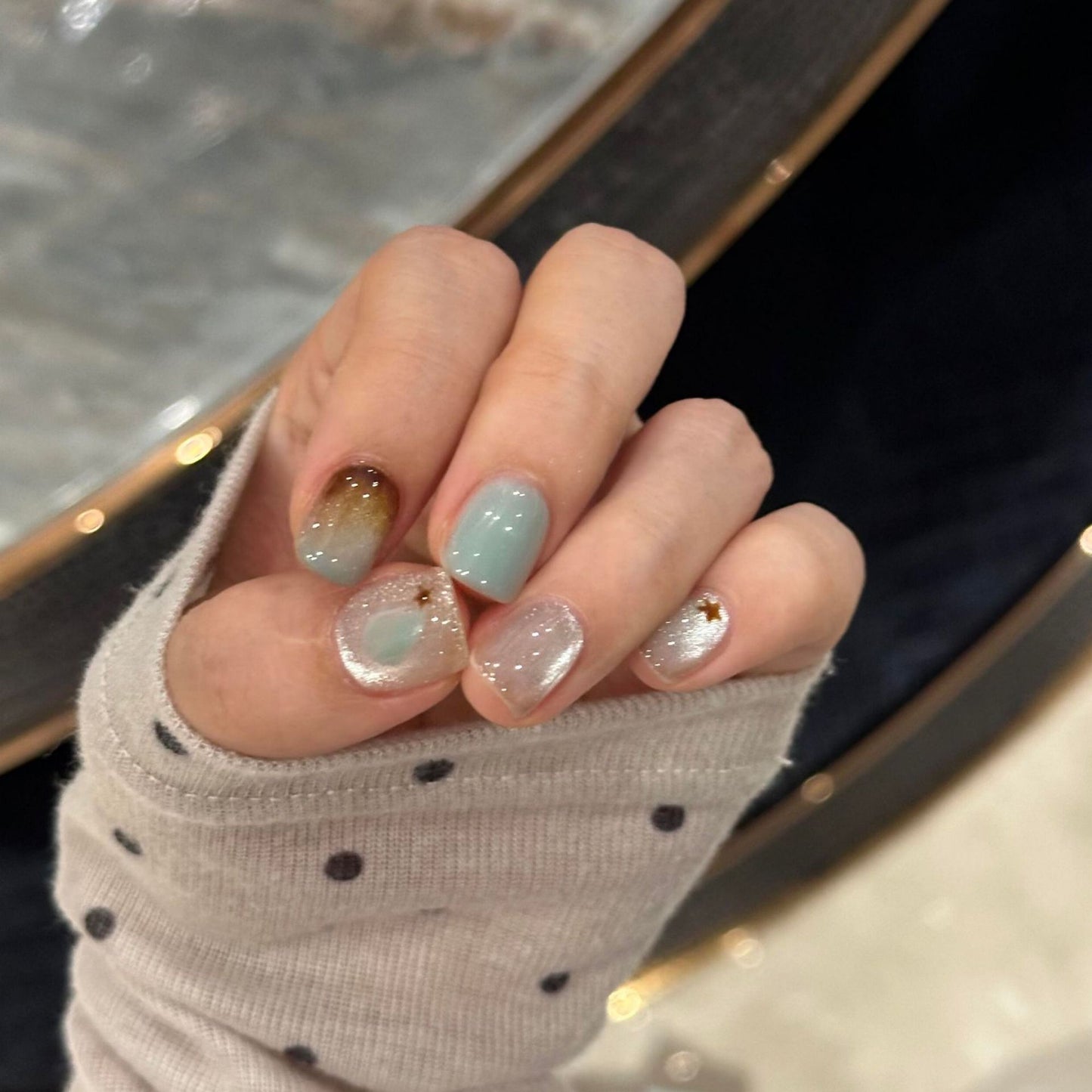 Künstliche Nagelspitzen mit Glanzfinish Brehn