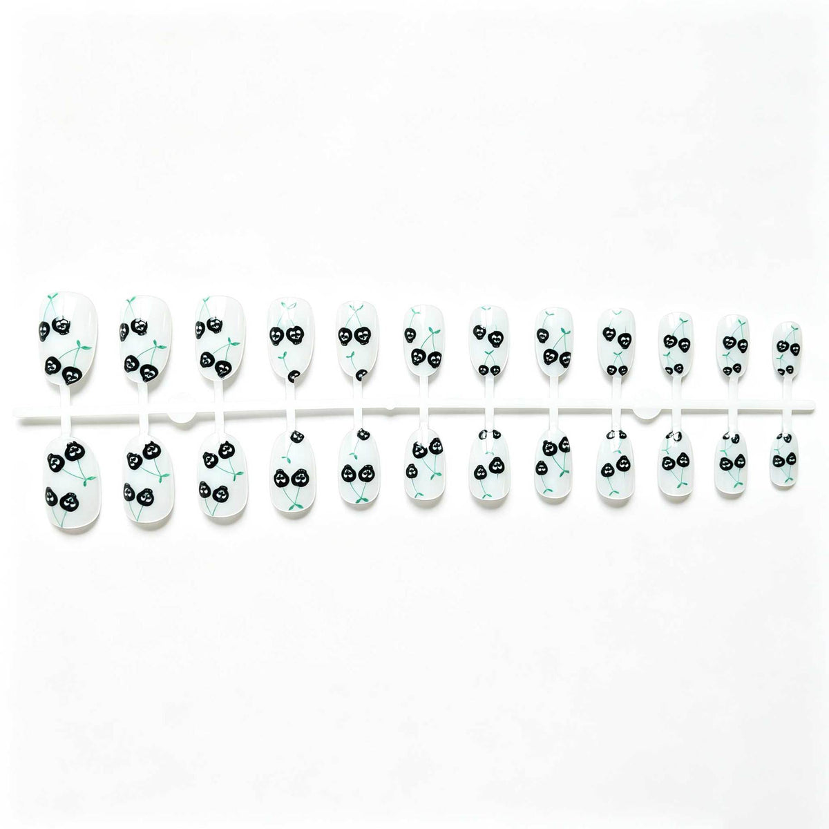 Edgy Skull Kirsche Nagelkunstset