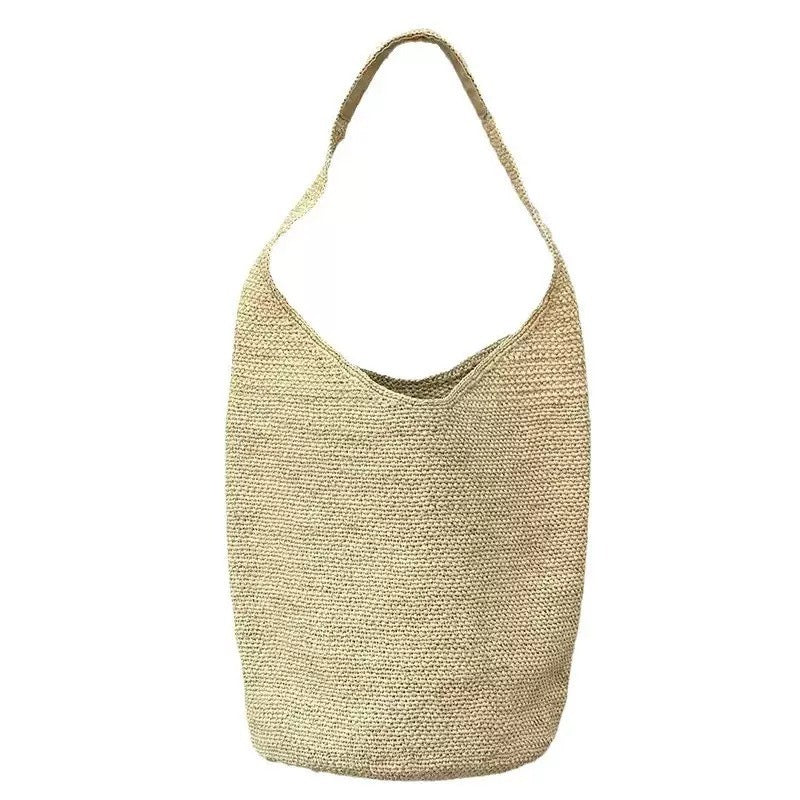 Handgewebte Makramee Hobo-Tasche Brehn