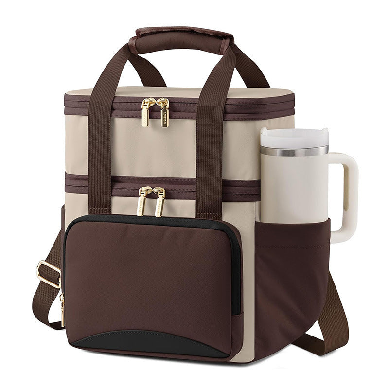 Isolierte Lunch-Tasche mit Mehreren Fächern Brehn