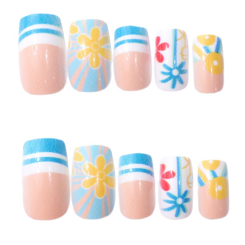 Florales Nagelkunst Design Set Brehn
