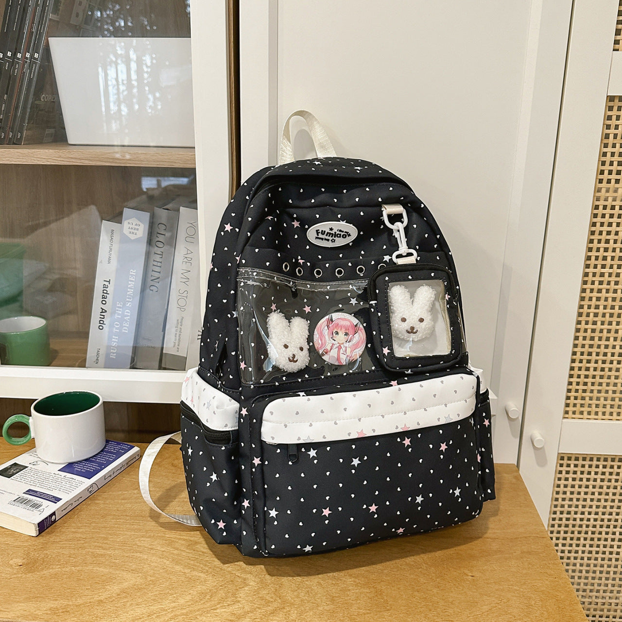 Süßer Plüsch-Rucksack