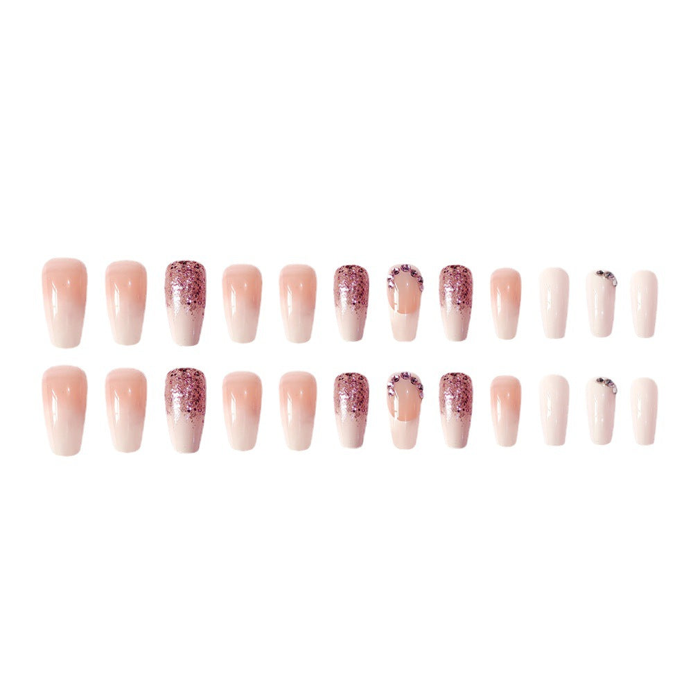 Dekoratives Press-On Nagelset Brehn