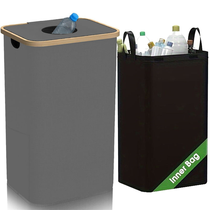 Praktischer Abfall- und Recyclingbehälter Brehn
