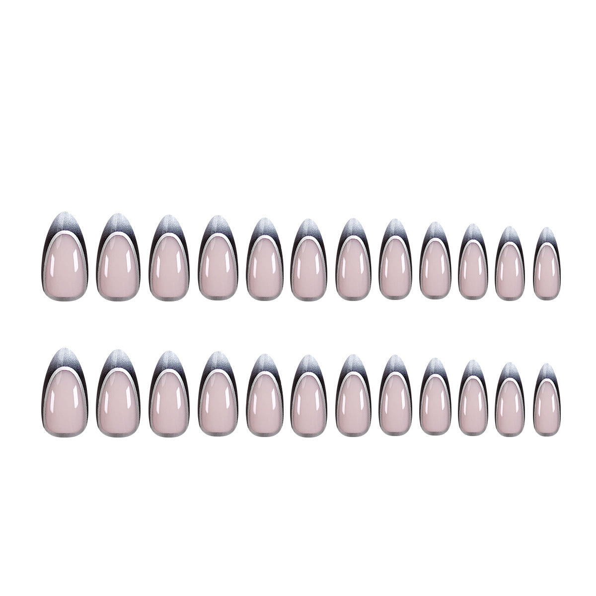 Stiletto Kunstnägel mit eleganter Ombre-Gestaltung Brehn