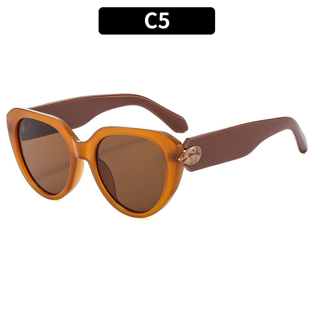Schicke Cat-Eye Sonnenbrille