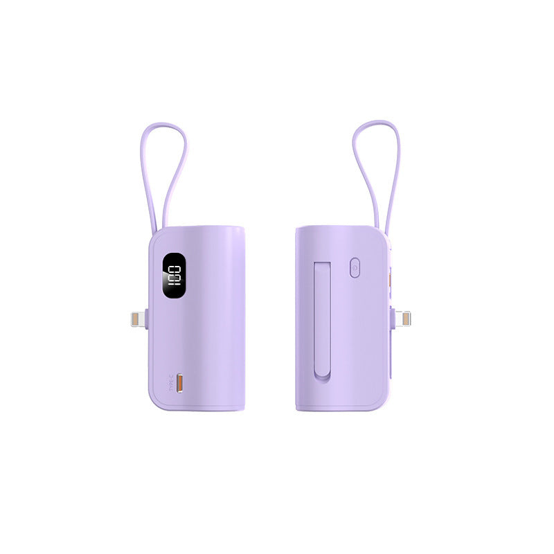 Tragbare Powerbank mit multifunktionalem Ladekonzept und digitaler Anzeige Brehn