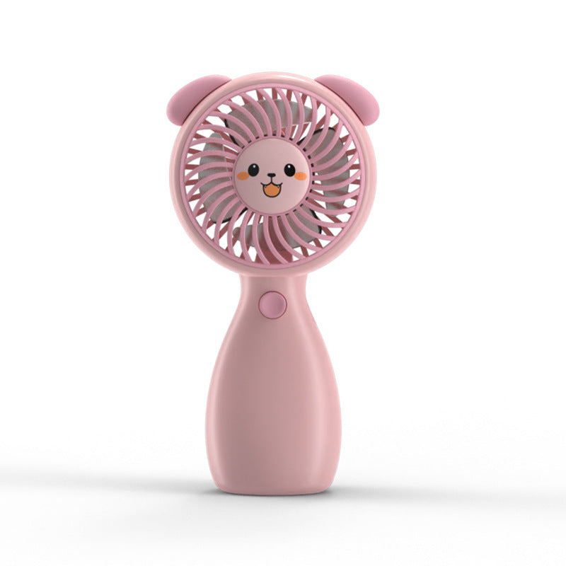 Damen Tragbarer Mini Handventilator im niedlichen Tierdesign Brehn