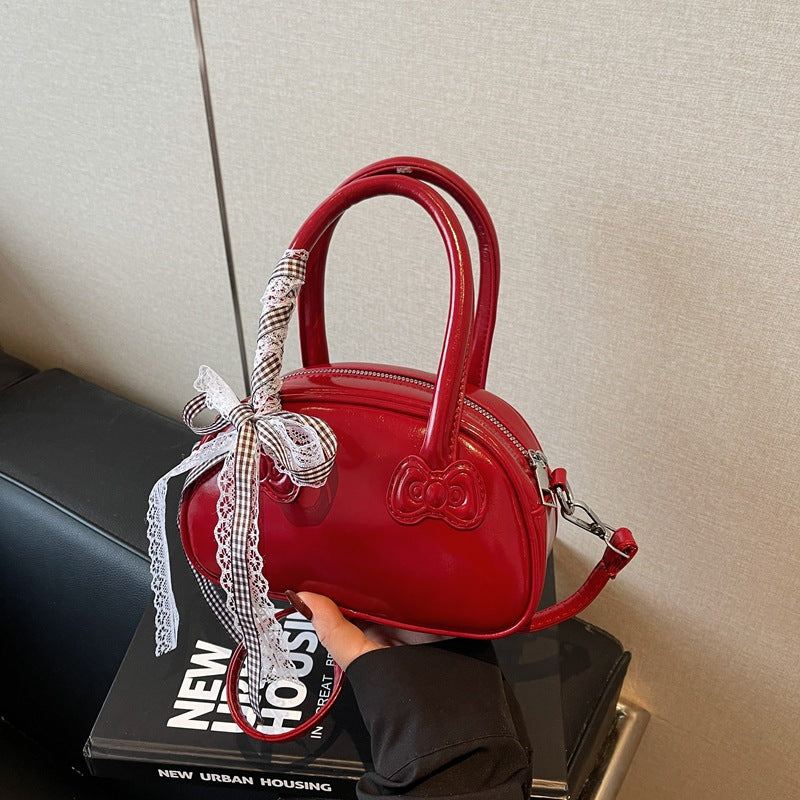 Elegante Handtasche mit Schleifendetail Brehn