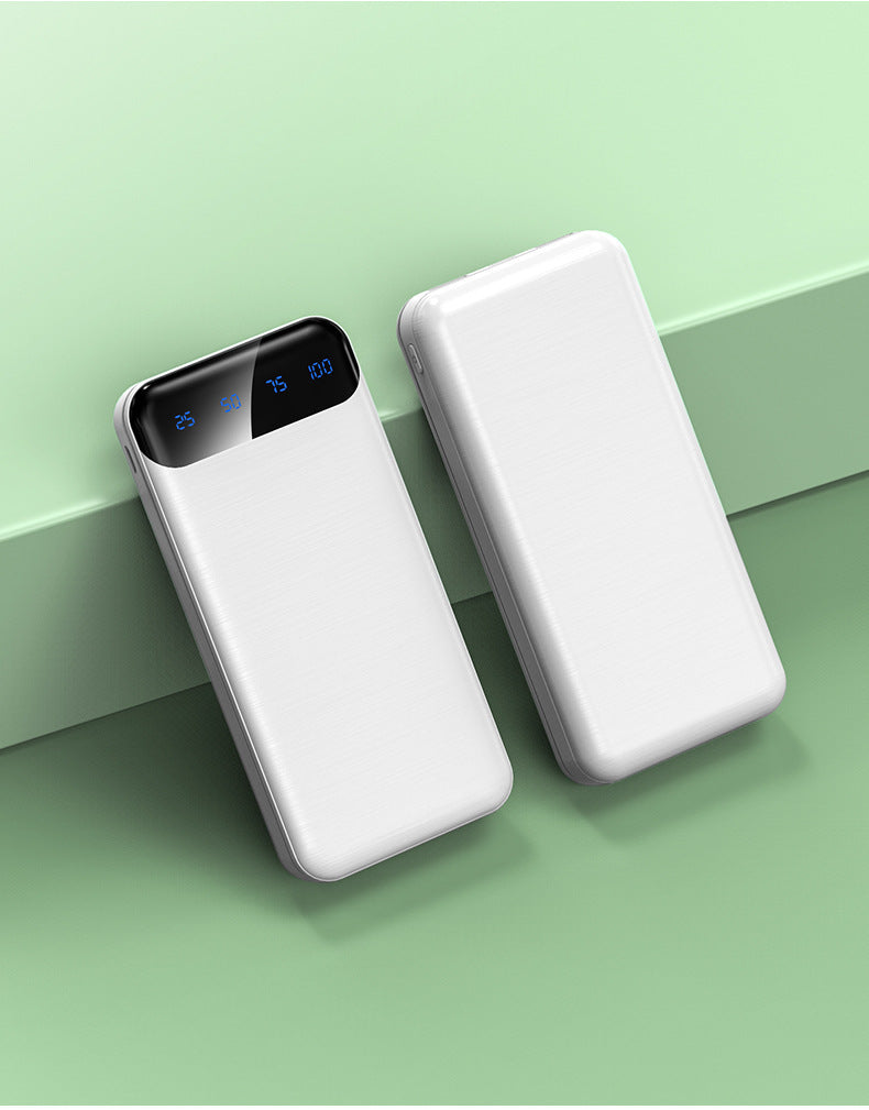 Hochleistungs-Powerbank mit intelligentem Ladekonzept und digitalem Display Brehn