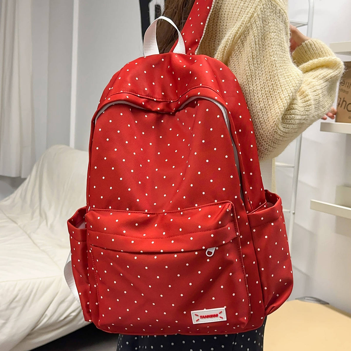 Stilvolle Punkten Rucksack Brehn