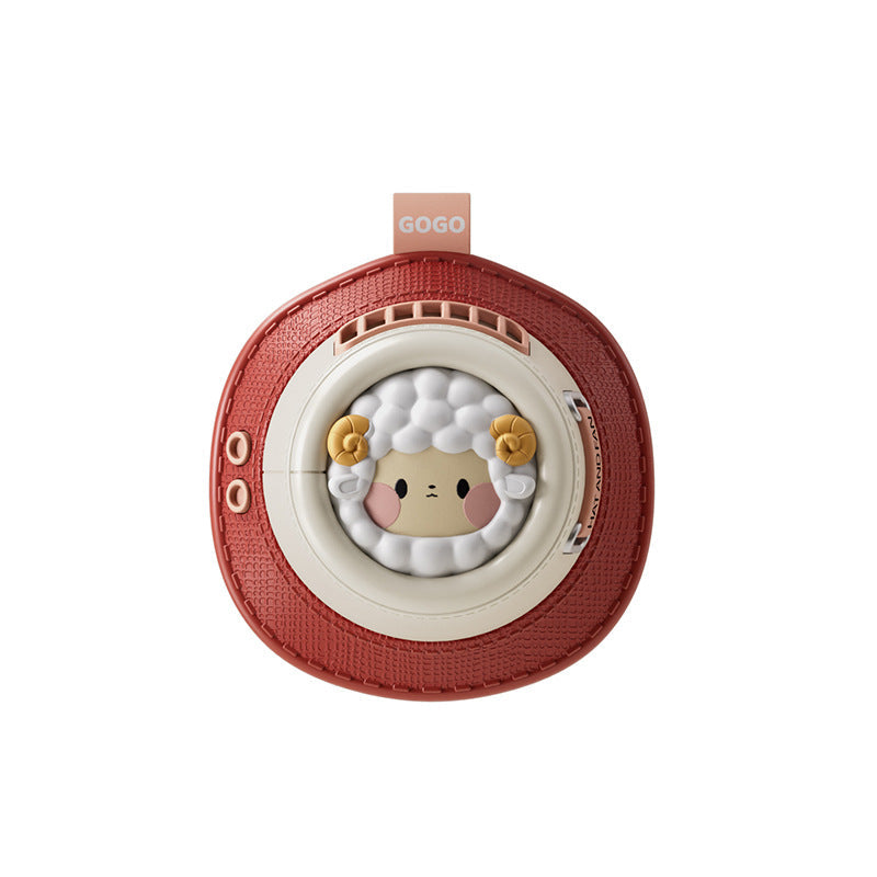 Damen tragbarer Mini Ventilator mit süßem Schafdesign Brehn