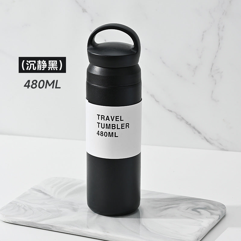 Damen premium isolierte Trinkflasche mit ergonomischem Griff Brehn