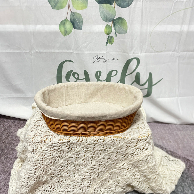 Gemütlicher Woven Brot Korb Brehn