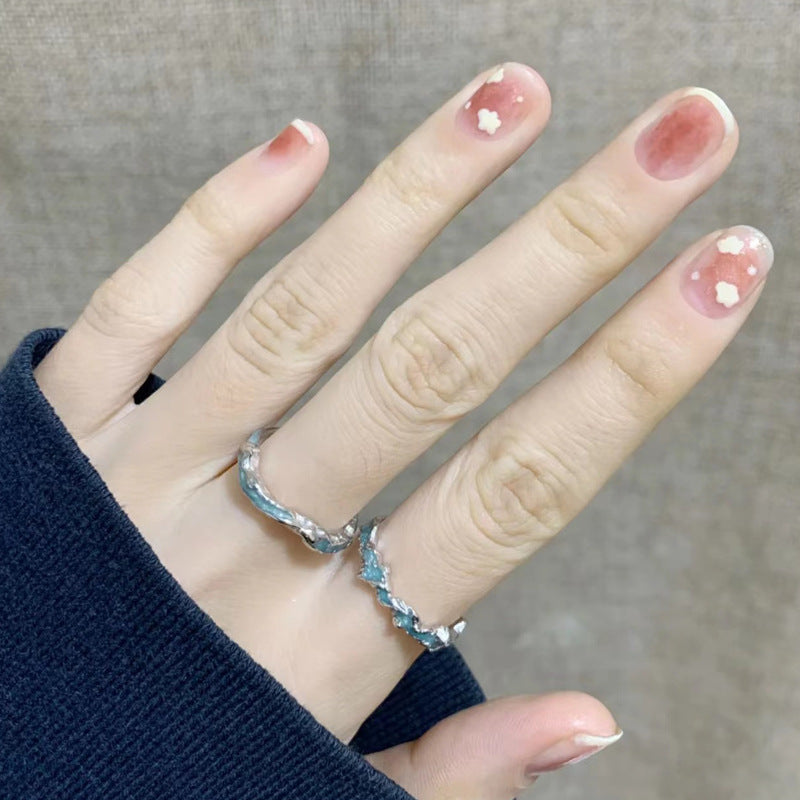Verspielte Wolken-Nageldesign Brehn