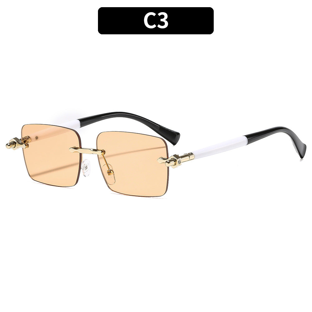 Premiume Quadratische Rahmen Sonnenbrille