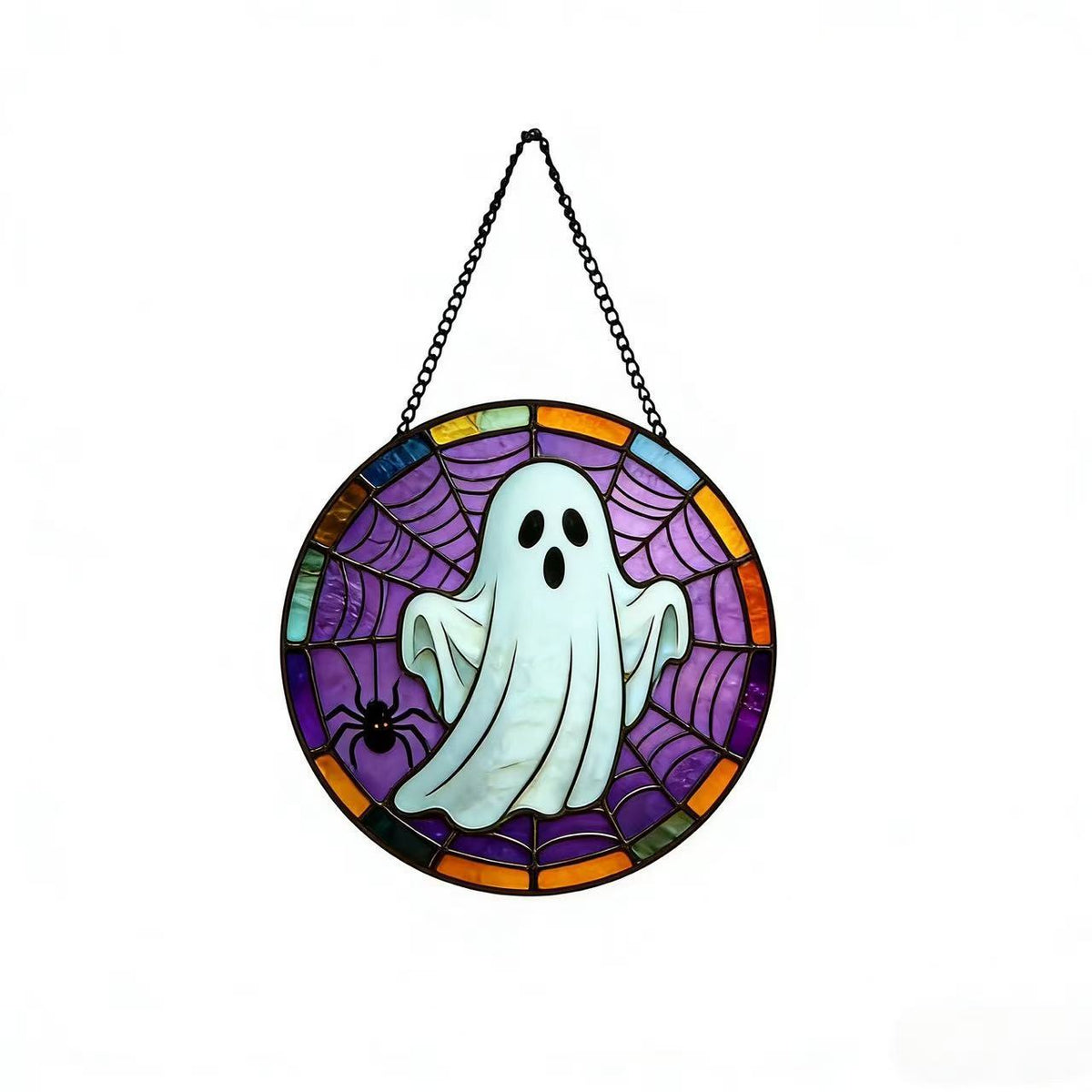Dekorative Totenkopf Buntglas Wandkunst Brehn