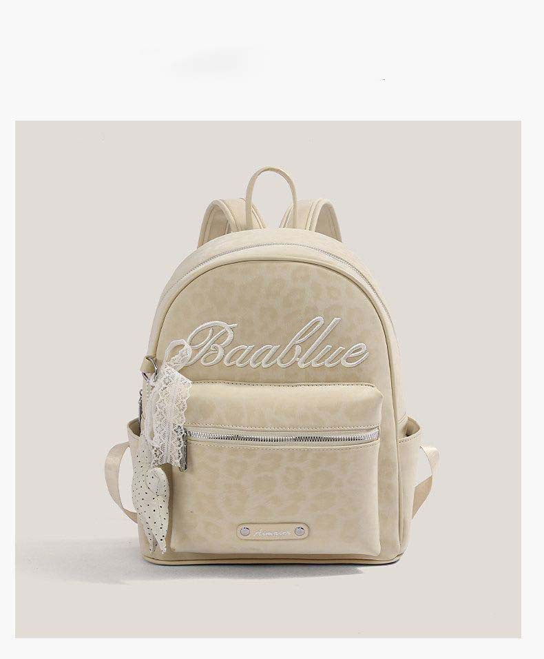 Stern-Bestickte Freizeit-Rucksack Brehn