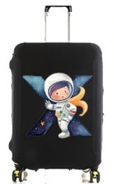 Damen Hartschalenreisekoffer mit kreativem Astronauten-Design Brehn