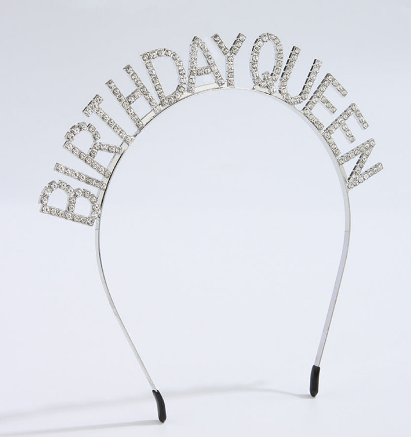 Damen Haarschmuck mit funkelndem Schriftzug Brehn