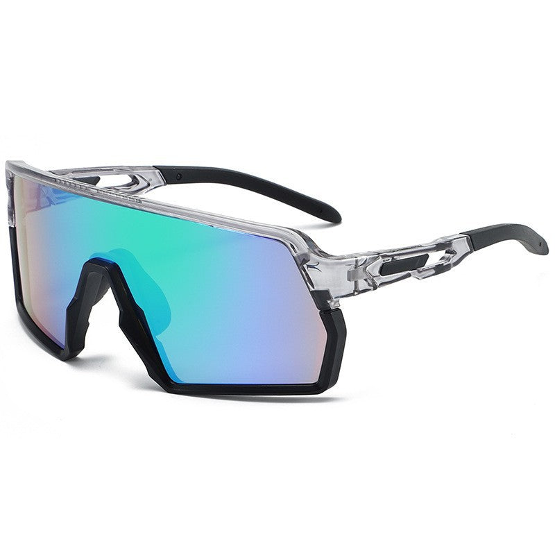 Damen Sportliche Rennbrille mit innovativem Rahmen und hochreflektierenden Gläsern Brehn