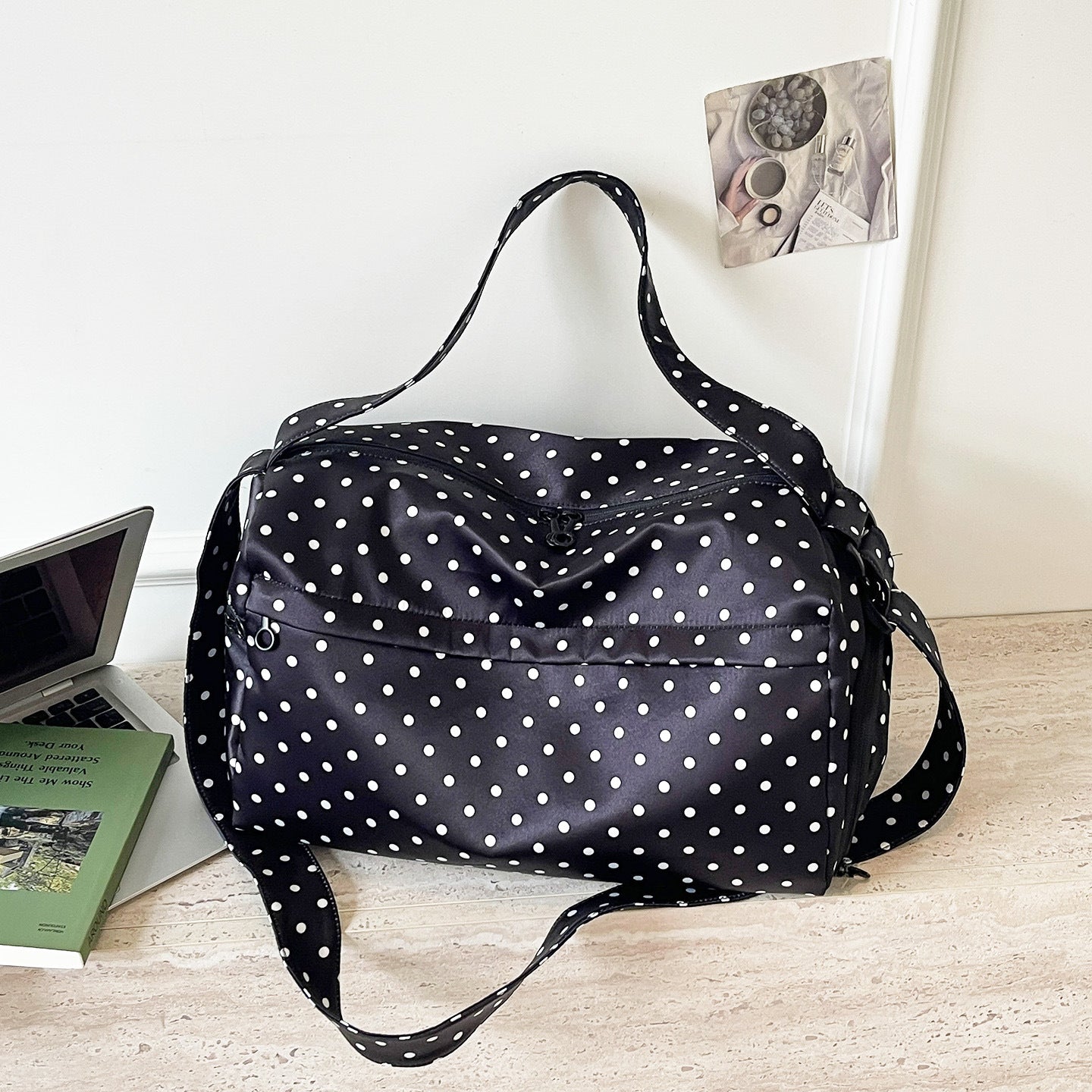 Polka Dot Gym Duffel Bag Brehn