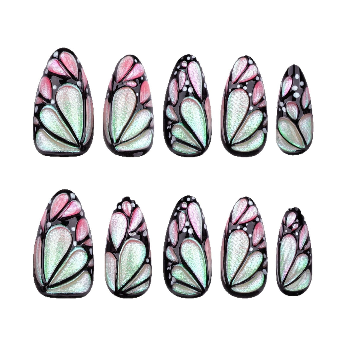 Künstlerische florale Nagelverlängerungen Brehn 1789447243