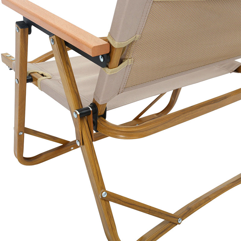 Faltstuhl mit ergonomischer Rückenlehne und stabilem Gestell Brehn
