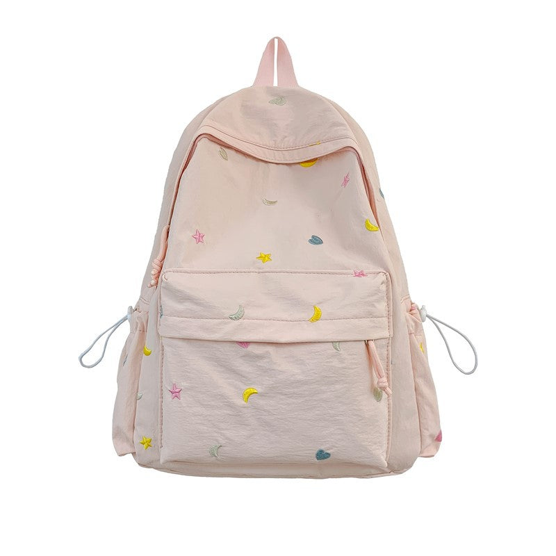 Freizeit-Rucksack mit Buntem Motiv und Vielseitigen Fächern Brehn
