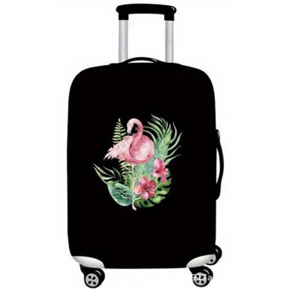 Damen Hartschalenreisekoffer mit auffälligem Flamingo-Design Brehn