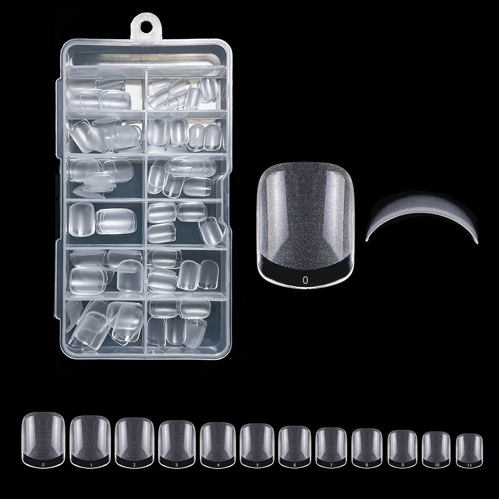 Transparente Soft Gel Nagelspitzen Kollektion Brehn