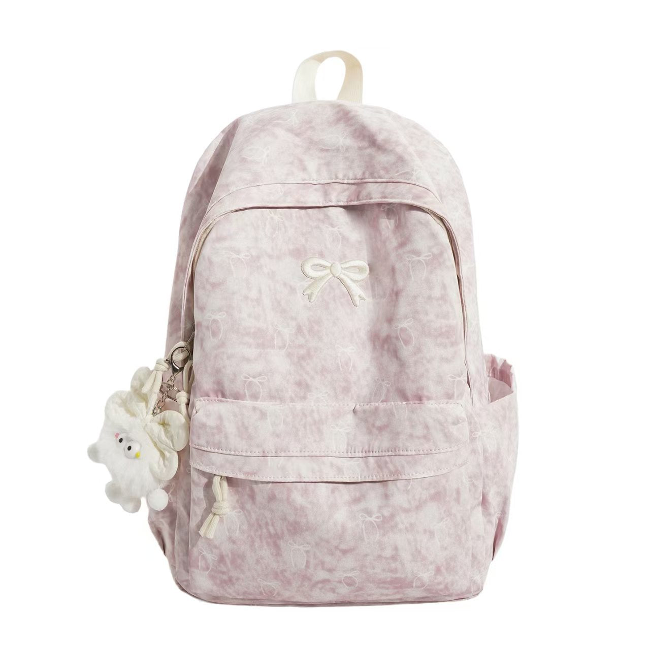 Rucksack mit Verspieltem Schleifen-Design und Praktischen Fächern Brehn
