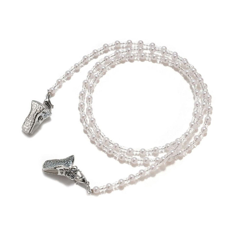Künstlerische Perlenbrille Kette Brehn