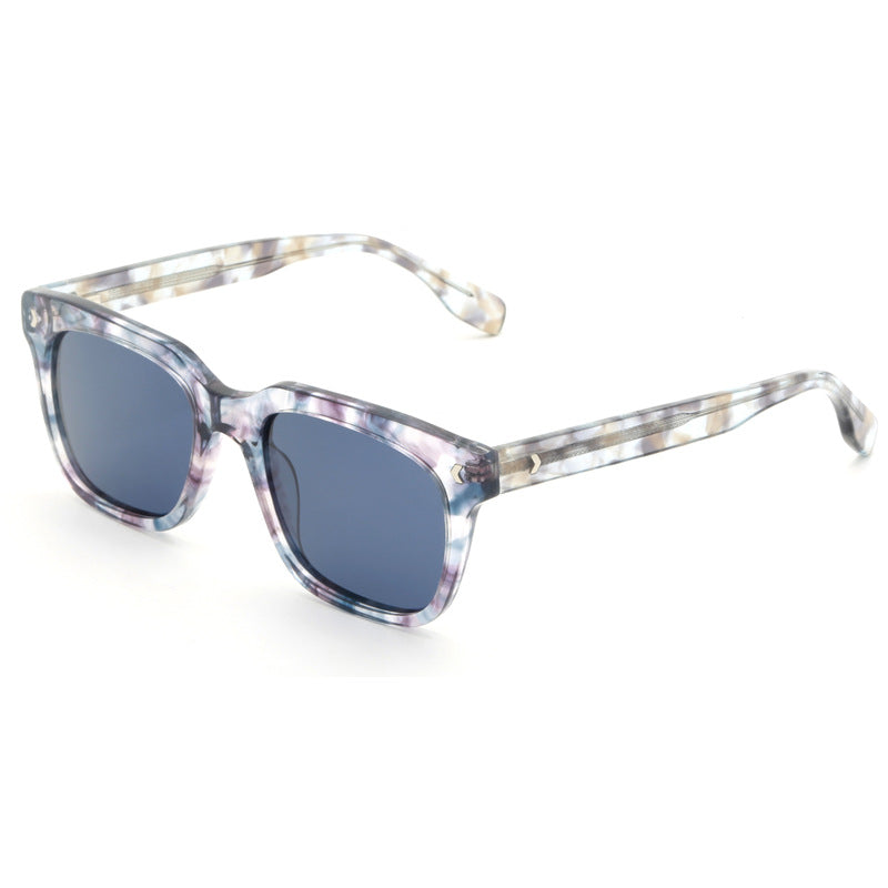 Damen modische oversized Sonnenbrille mit innovativem Kunststoffgestell Brehn