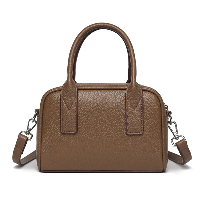Texturiertes Leder Mini Handtasche Brehn