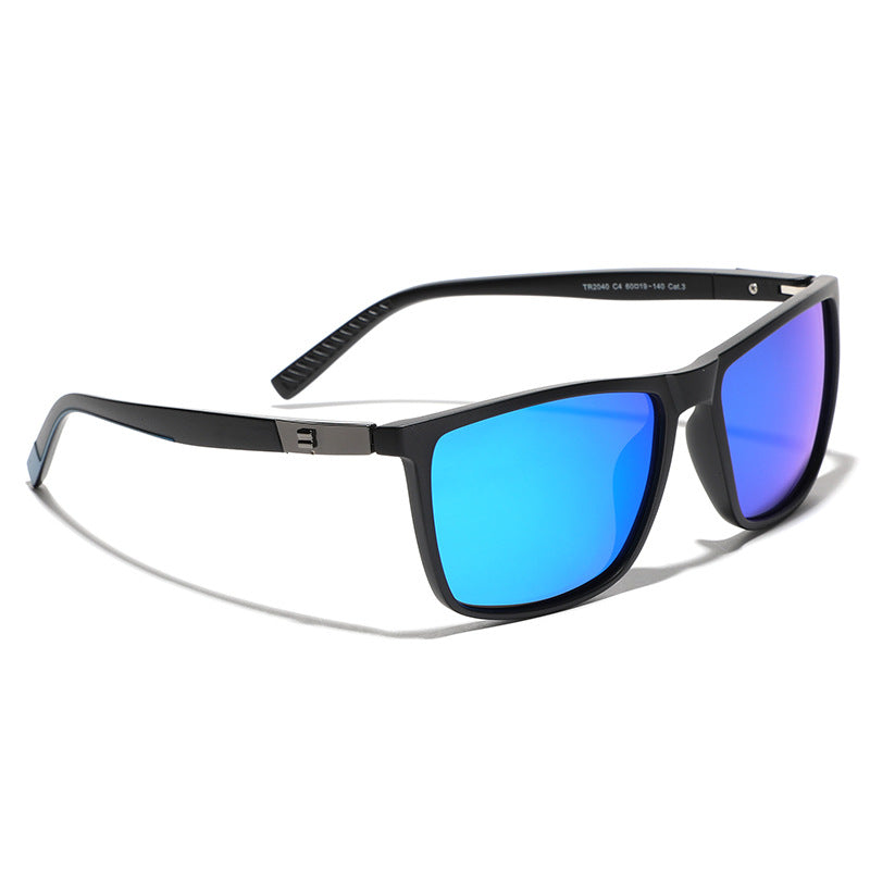 Damen sportliche Sonnenbrille mit polarisierenden Gläsern und flexiblem Gestell Brehn