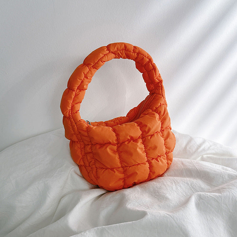 Gepolsterte Puffer-Handtasche