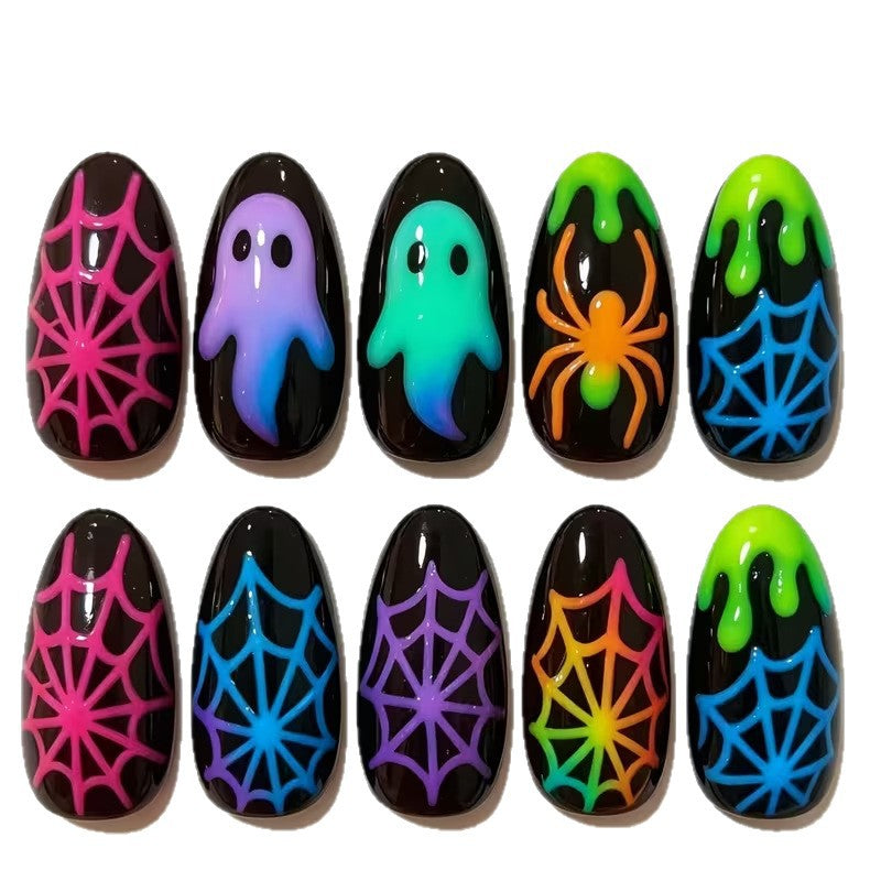 Halloween-Themen Nail Art Set Brehn