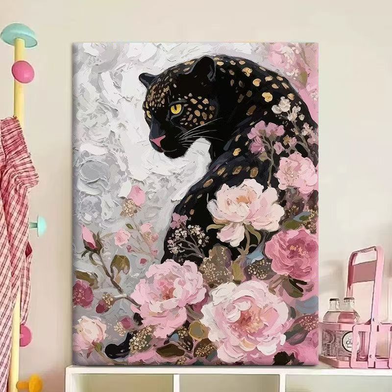 Künstlerische tierische Wandkunst auf Leinwand Brehn