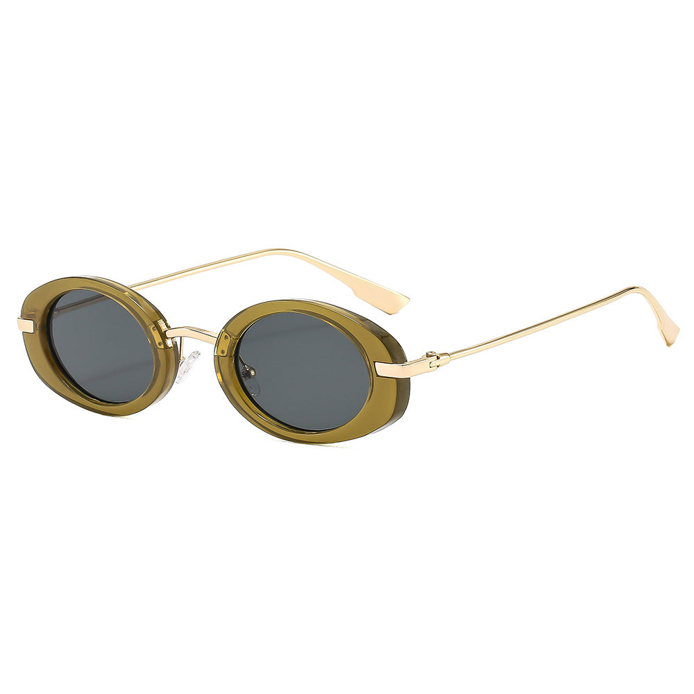 Damen modische Sonnenbrille im avantgardistischen Design Brehn