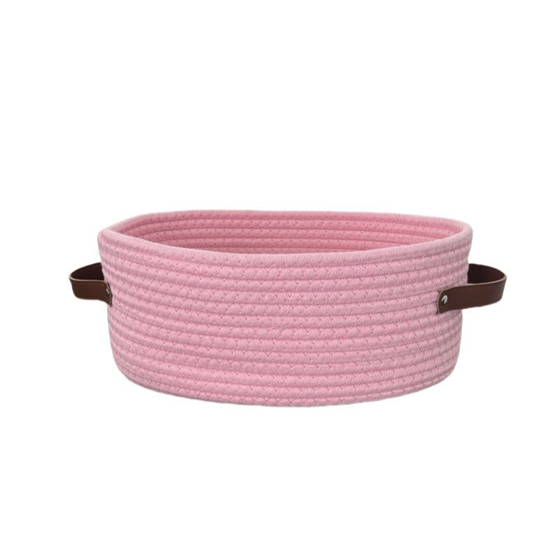 Damen Geschenkkorb aus geflochtenem Material Brehn