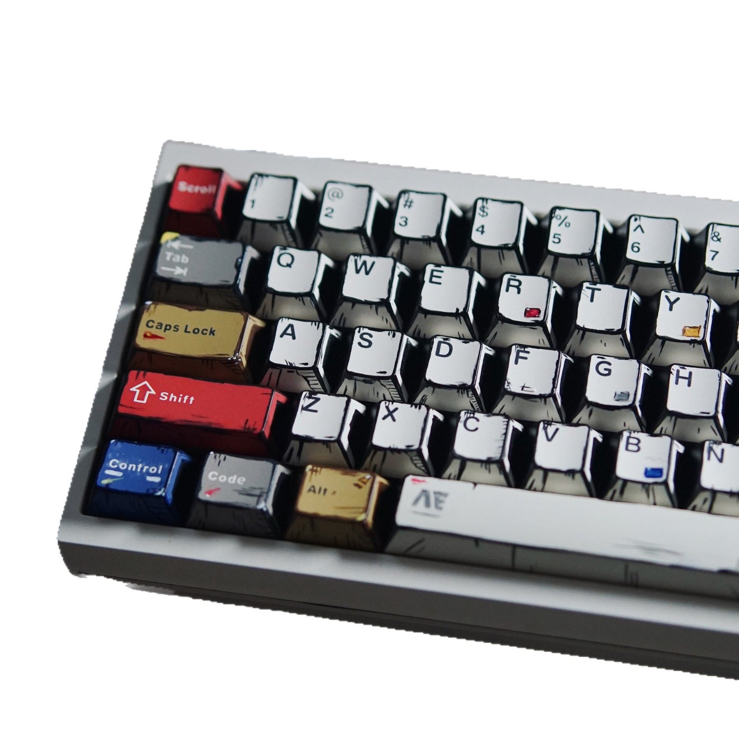 Retro-Themen Benutzerdefinierte Mechanische Tastatur Brehn