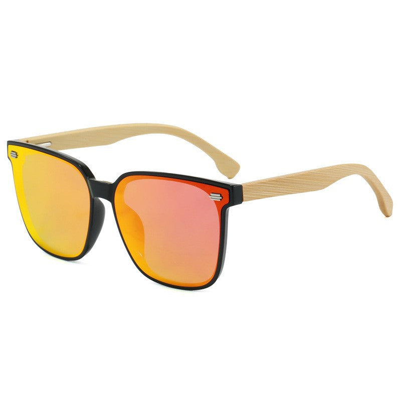 Damen Modische Sonnenbrille mit Bambusbügeln und polarisierten Gläsern Brehn