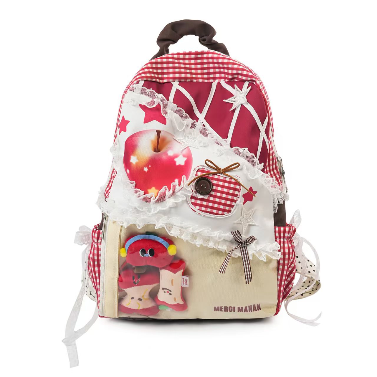 Verspielt Dekorativer Rucksack Brehn