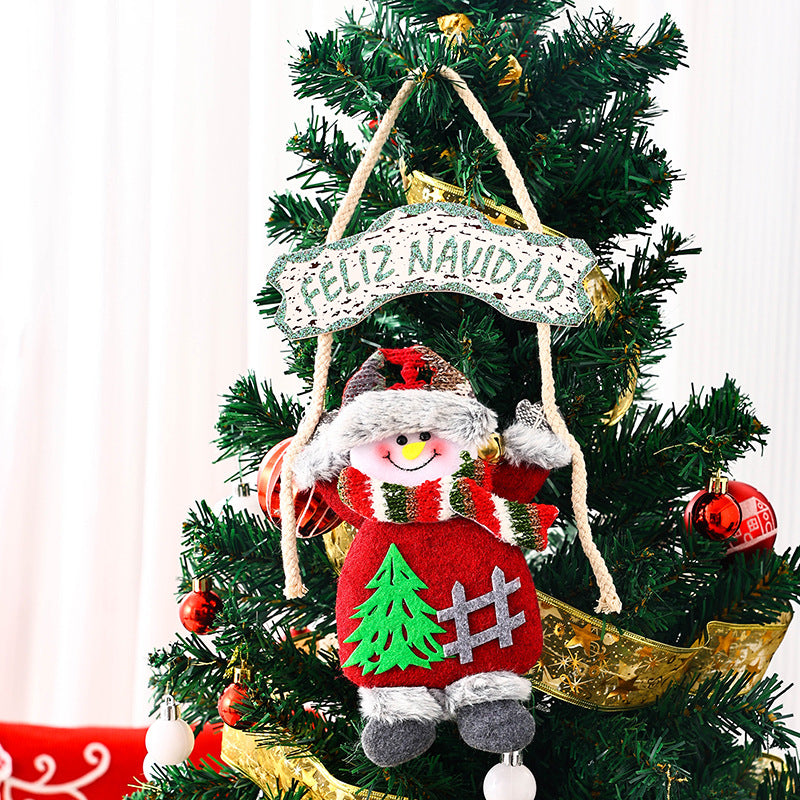 Deckendekoration mit Weihnachtsmann-Motiv Brehn