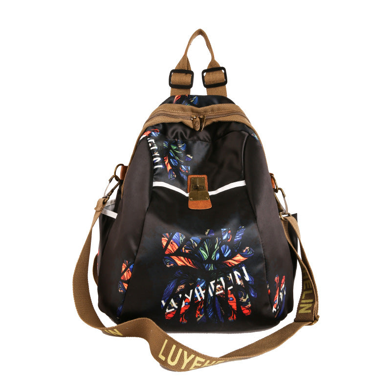 Künstlerischer Floral Zugbeutel Rucksack Brehn