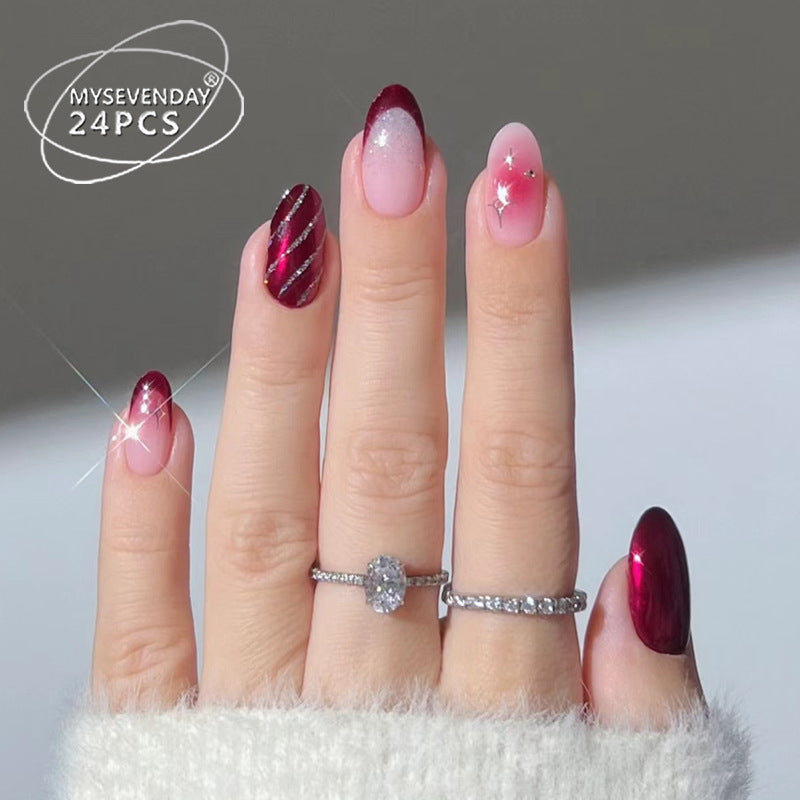 Glamouröse Press-On Nagelset Brehn