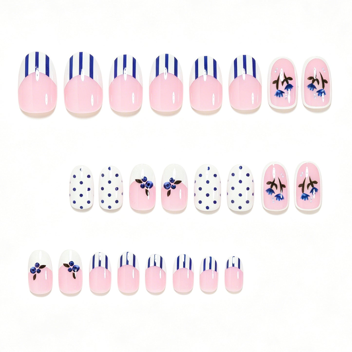 Künstlerische Design-Nagelüberzüge Brehn