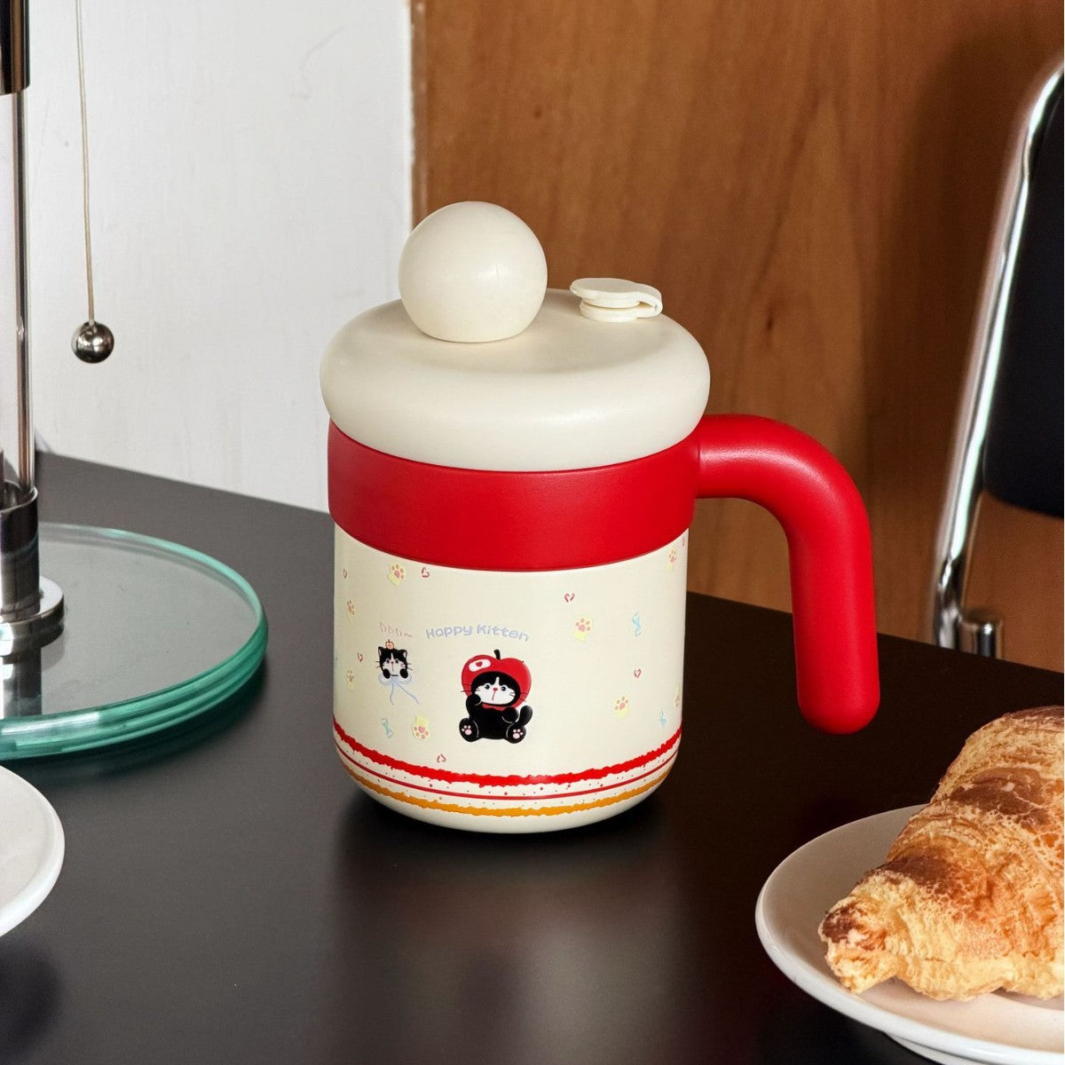 Damen verspielter Kaffeebecher Brehn