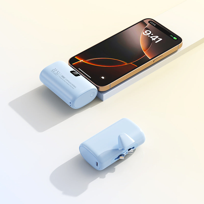Tragbarer Powerbank mit Integriertem Ladegerät Brehn